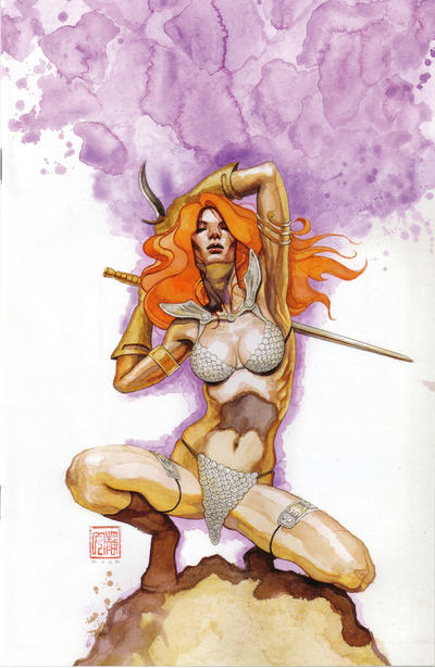 Cover for Red Sonja (Dynamite Entertainment, 2005 series) #26 [David Mack Virgin Incentive Variant]