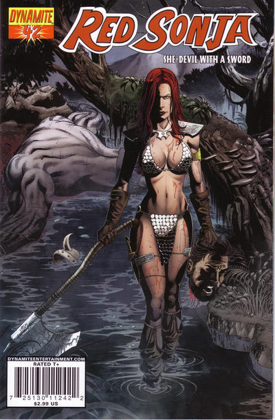 Cover for Red Sonja (Dynamite Entertainment, 2005 series) #42 [Cover C]