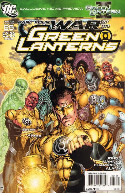 Cover for Green Lantern (DC, 2005 series) #65