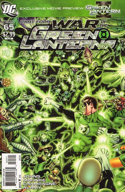 Cover for Green Lantern (DC, 2005 series) #65 [George Pérez Cover]