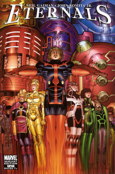 Cover for Eternals (Marvel, 2006 series) #7 [Variant Edition]