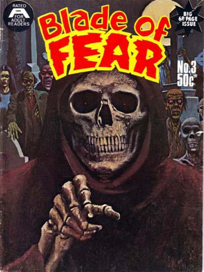 Cover for Blade of Fear (Gredown, 1976 series) #3