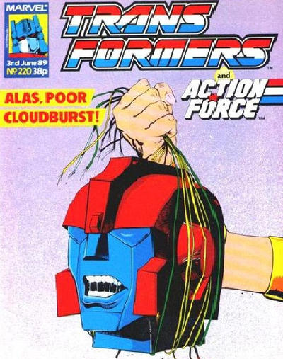 Cover for The Transformers (Marvel UK, 1984 series) #220
