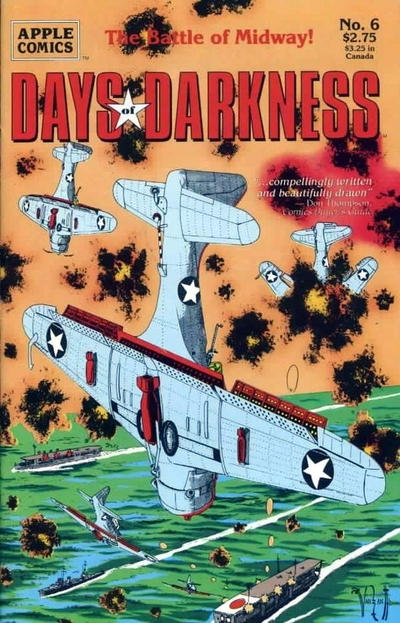 Cover for Days of Darkness (Apple Press, 1992 series) #6