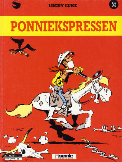 Cover for Lucky Luke (Semic, 1977 series) #55 - Ponniekspressen