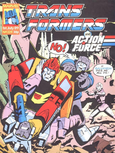 Cover for The Transformers (Marvel UK, 1984 series) #224