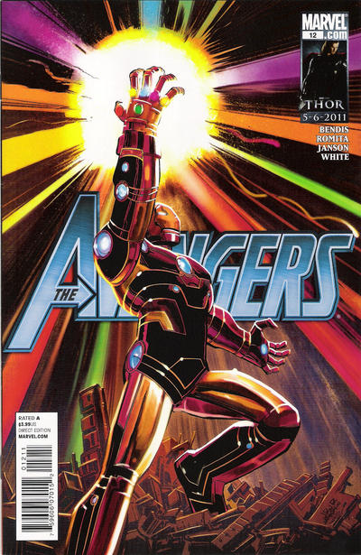 Cover for Avengers (Marvel, 2010 series) #12