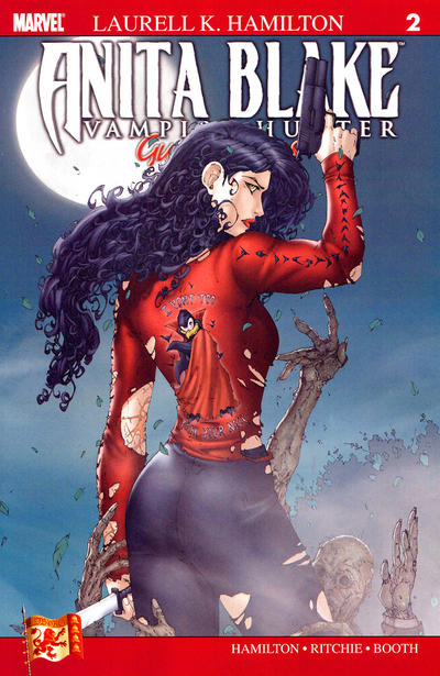 Cover for Anita Blake: Vampire Hunter in Guilty Pleasures (Marvel, 2006 series) #2 [Second Printing]