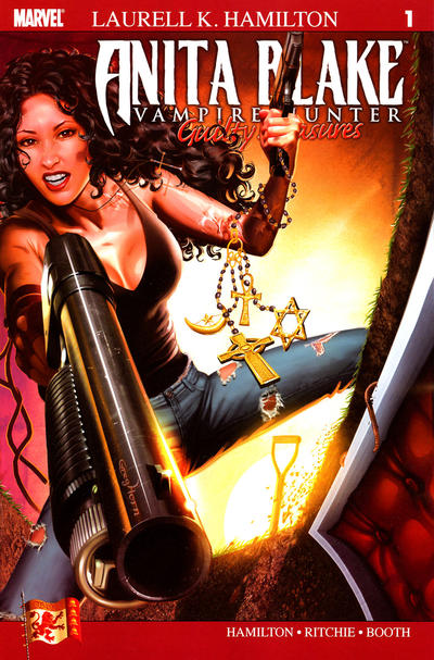 Cover for Anita Blake: Vampire Hunter in Guilty Pleasures (Marvel, 2006 series) #1 [Greg Horn Cover]