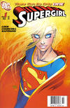 Cover Thumbnail for Supergirl (2005 series) #1 [Newsstand - Michael Turner Cover]