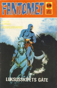 Cover for Fantomet (Romanforlaget, 1966 series) #19/1972
