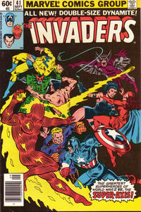 Cover Thumbnail for The Invaders (Marvel, 1975 series) #41 [Newsstand]