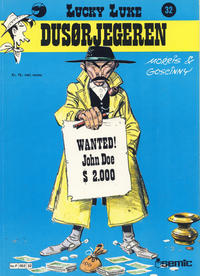 Cover Thumbnail for Lucky Luke (Semic, 1977 series) #32 - Dusørjegeren [1. opplag]