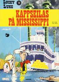 Cover Thumbnail for Lucky Luke (Semic, 1977 series) #29 - Kappseilas på Mississippi [1. opplag]
