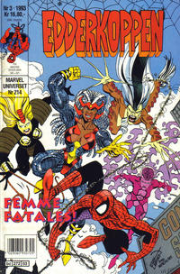 Cover Thumbnail for Edderkoppen (Semic, 1984 series) #3/1993