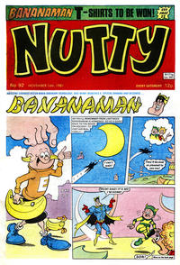 Cover Thumbnail for Nutty (D.C. Thomson, 1980 series) #92