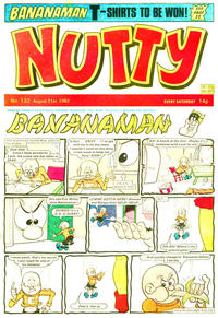 Cover Thumbnail for Nutty (D.C. Thomson, 1980 series) #132