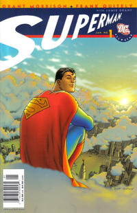 Cover for All Star Superman (DC, 2006 series) #1 [Newsstand]