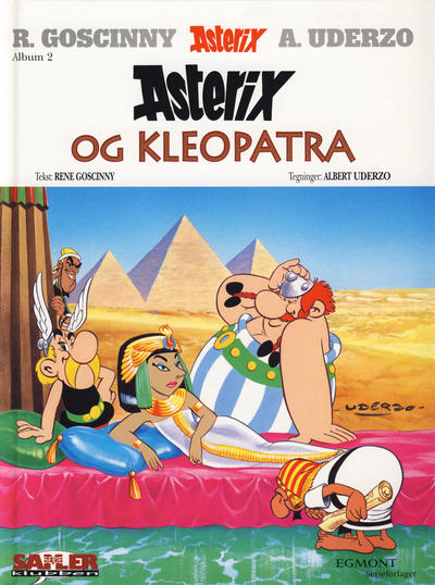 Cover for Asterix [Seriesamlerklubben] (Hjemmet / Egmont, 1998 series) #2 - Asterix og Kleopatra