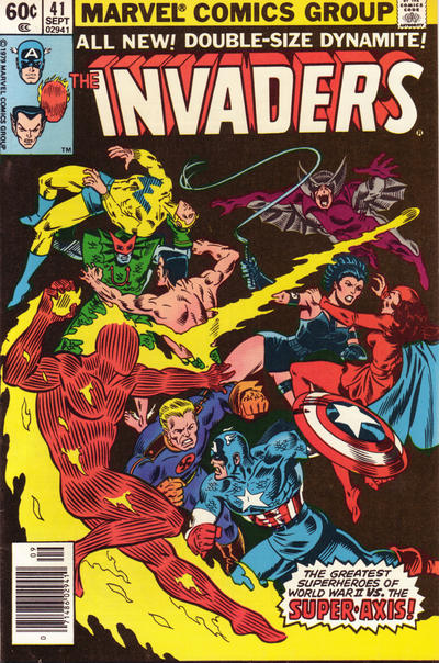 Cover for The Invaders (Marvel, 1975 series) #41 [Newsstand]