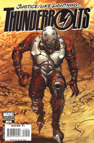 Cover for Thunderbolts (Marvel, 2006 series) #112 [Young Guns Variant]