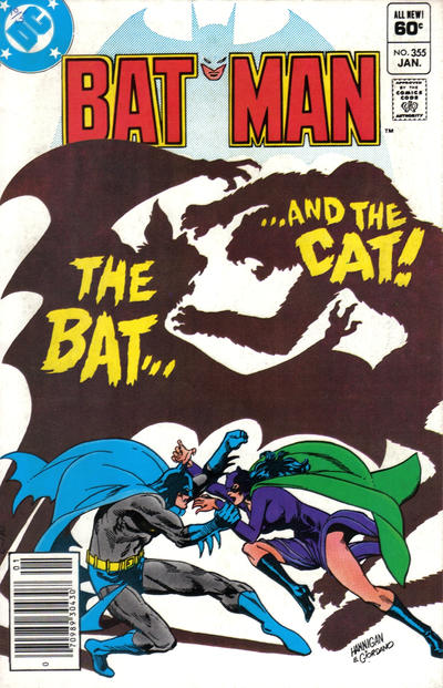 Cover for Batman (DC, 1940 series) #355 [Newsstand]