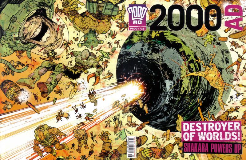 Cover for 2000 AD (Rebellion, 2001 series) #1725