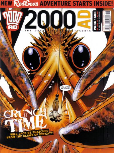 Cover for 2000 AD (Rebellion, 2001 series) #1688