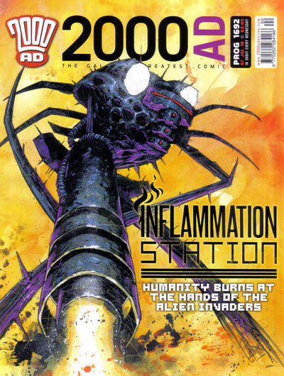 Cover for 2000 AD (Rebellion, 2001 series) #1692