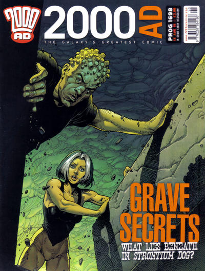 Cover for 2000 AD (Rebellion, 2001 series) #1698