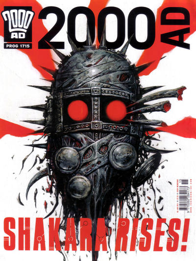 Cover for 2000 AD (Rebellion, 2001 series) #1715