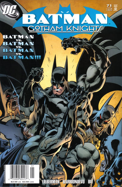 Cover for Batman: Gotham Knights (DC, 2000 series) #71 [Newsstand]