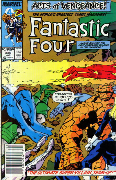 Cover for Fantastic Four (Marvel, 1961 series) #336 [Newsstand]