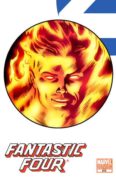 Cover for Fantastic Four (Marvel, 1998 series) #572 [Eaglesham cover]