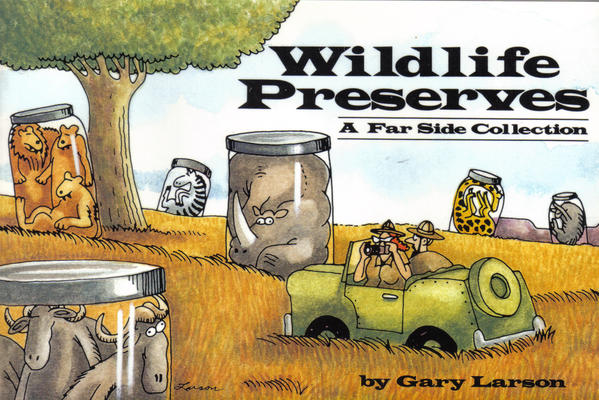 Cover for Wildlife Preserves (A Far Side Collection) (Andrews McMeel, 1989 series) 