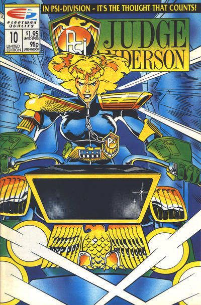 Cover for Psi-Judge Anderson (Fleetway/Quality, 1989 series) #10