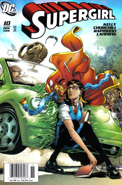 Cover for Supergirl (DC, 2005 series) #10 [Newsstand]