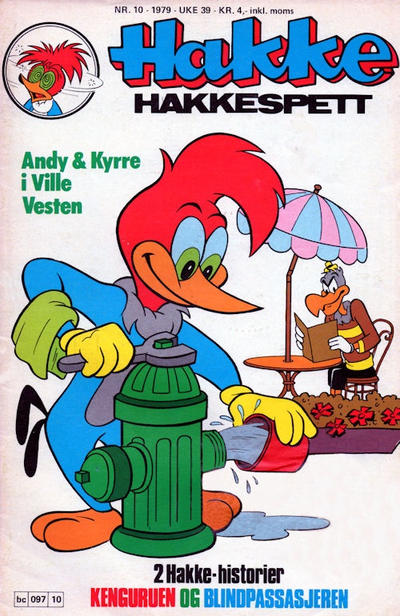 Cover for Hakke Hakkespett (Semic, 1977 series) #10/1979