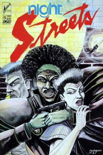 Cover for Nightstreets (Arrow, 1986 series) #5