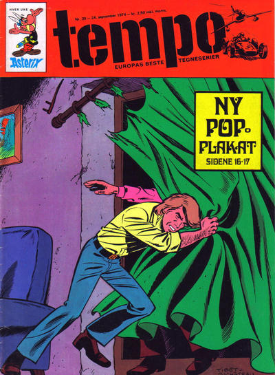 Cover for Tempo (Hjemmet / Egmont, 1966 series) #39/1974