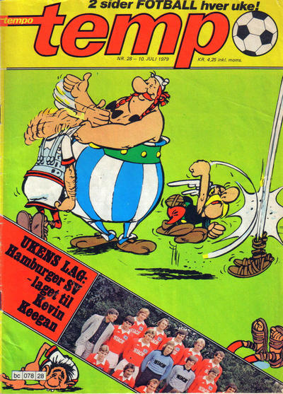 Cover for Tempo (Hjemmet / Egmont, 1966 series) #28/1979