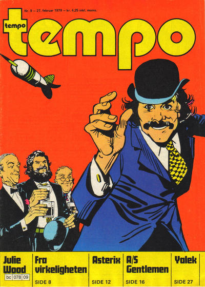 Cover for Tempo (Hjemmet / Egmont, 1966 series) #9/1979