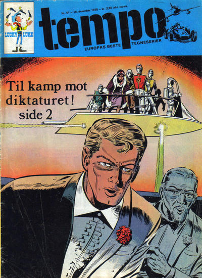 Cover for Tempo (Hjemmet / Egmont, 1966 series) #51/1975