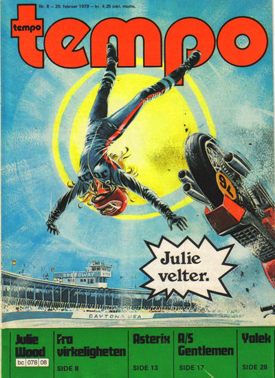 Cover for Tempo (Hjemmet / Egmont, 1966 series) #8/1979