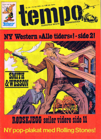 Cover for Tempo (Hjemmet / Egmont, 1966 series) #20/1975