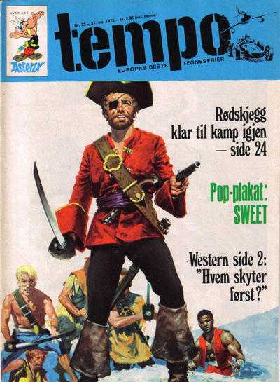 Cover for Tempo (Hjemmet / Egmont, 1966 series) #22/1975