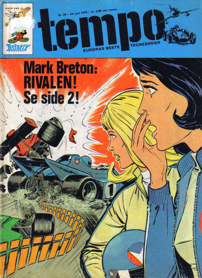 Cover for Tempo (Hjemmet / Egmont, 1966 series) #26/1975