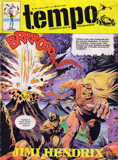Cover for Tempo (Hjemmet / Egmont, 1966 series) #30/1975