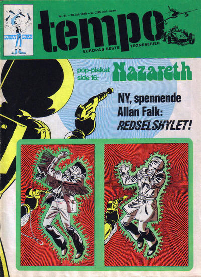 Cover for Tempo (Hjemmet / Egmont, 1966 series) #31/1975