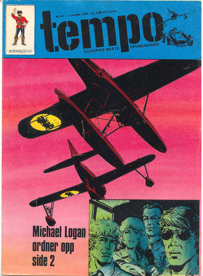 Cover for Tempo (Hjemmet / Egmont, 1966 series) #41/1975